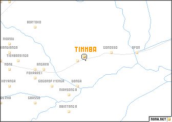 map of Timmba