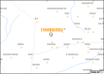 map of Timmboïrou