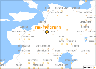 map of Timmerbacken