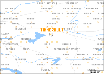 map of Timmerhult