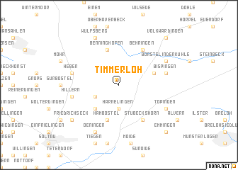 map of Timmerloh