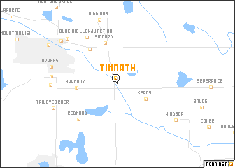 map of Timnath