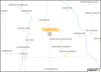 map of Timnenki