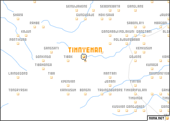 map of Timnyeman