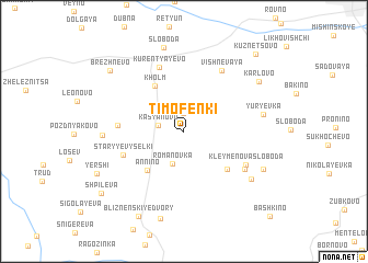 map of Timofenki