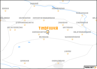 map of Timofiivka