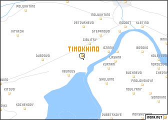 map of Timokhino