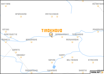 map of Timokhovo