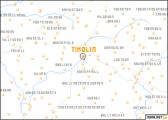 map of Timolin