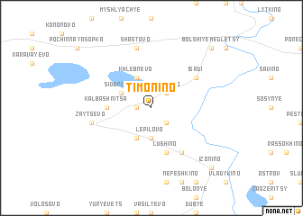 map of Timonino