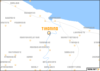 map of Timonino