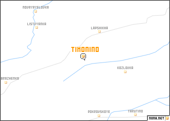 map of Timonino