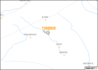 map of Timonin