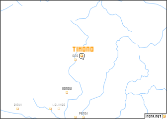 map of Timono
