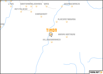 map of Timon