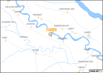 map of Timon