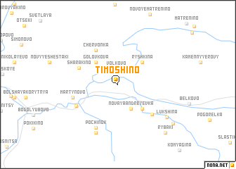 map of Timoshino