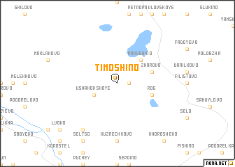 map of Timoshino