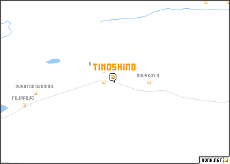 map of Timoshino