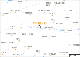 map of Timoshki