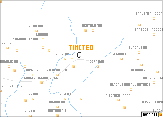 map of Timoteo