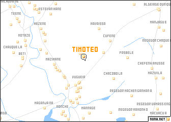 map of Timóteo