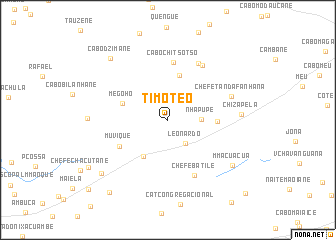 map of Timoteo