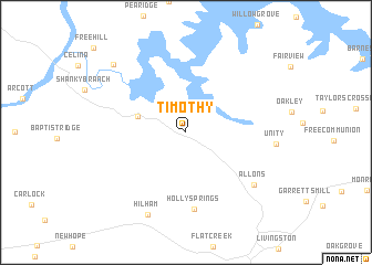 map of Timothy