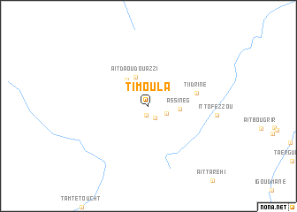 map of Timoula