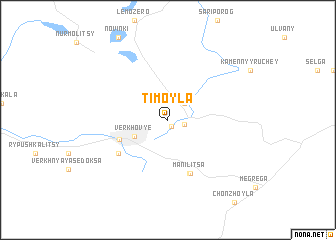 map of Timoyla