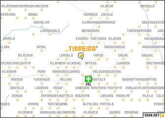 map of Timpeira