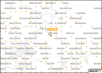 map of Timpen