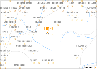 map of Timpi