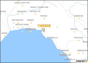 map of Timpone