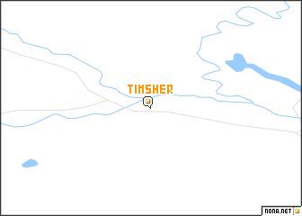map of Timsher