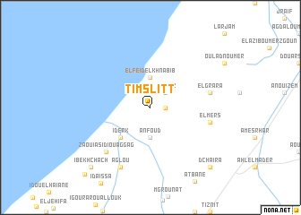 map of Timslitt