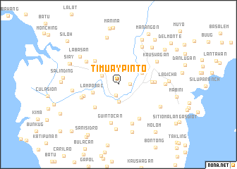 map of Timuay Pinto