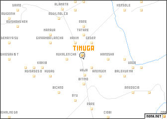 map of Tʼimuga