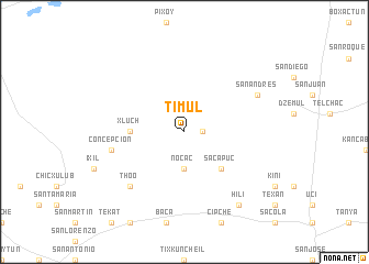 map of Timul