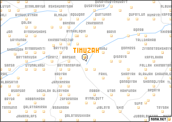 map of Tīmūzah