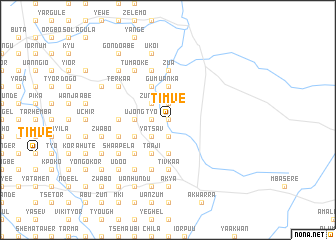 map of Timve