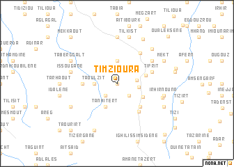 map of Timzioura