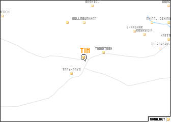 map of Tim