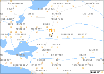 map of Tim