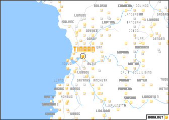 map of Tinaan