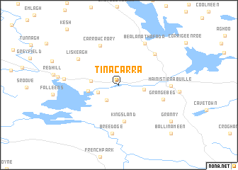 map of Tinacarra