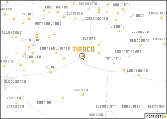 map of Tinaco