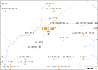 map of Tinadas