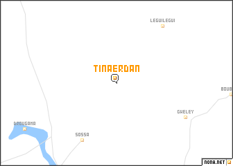 map of Tina Erdan