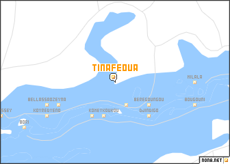 map of Tinaféoua